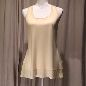 MM Couture Yellow Tank Top